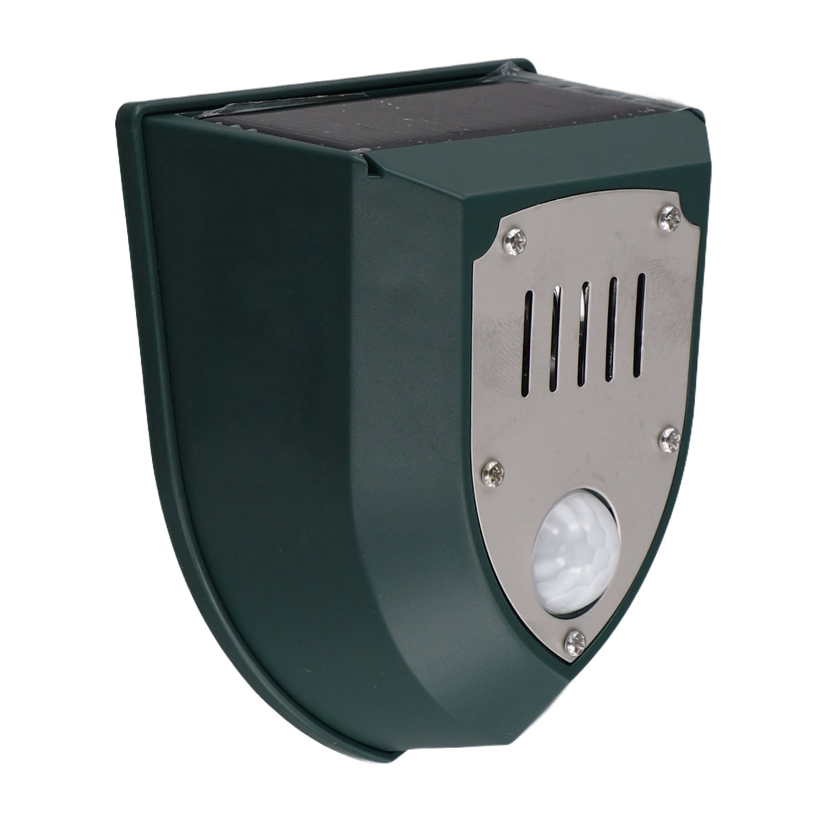 Solar Outdoor Motion Sensor Alarm Led Flashing Farm Animal Repeller ...