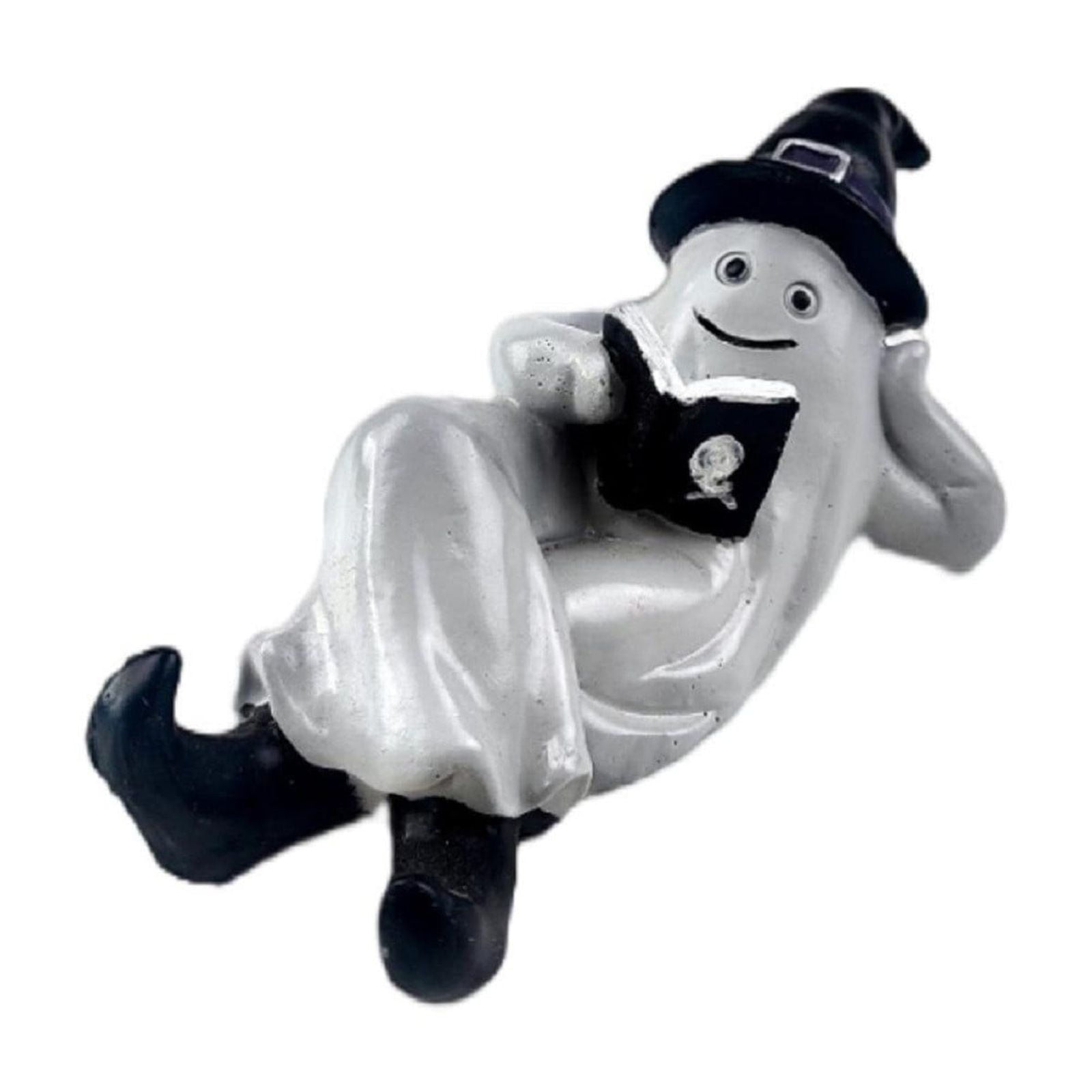 Solar Outdoor Statues for Garden Large Snowy Butter Sculpture Boy