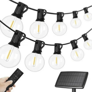 Walmart solar lights string clearance