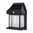 Solar Outdoor Wall Lights Sunrise And Sunset Motion Sensors LED