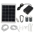 thumbnail image 1 of Solar Oxygen Pump, Solar Oxygen Pump Output Interface 3W5V Portable Solar Oxygen Aerator for Traveling Camping Cycling, 1 of 8