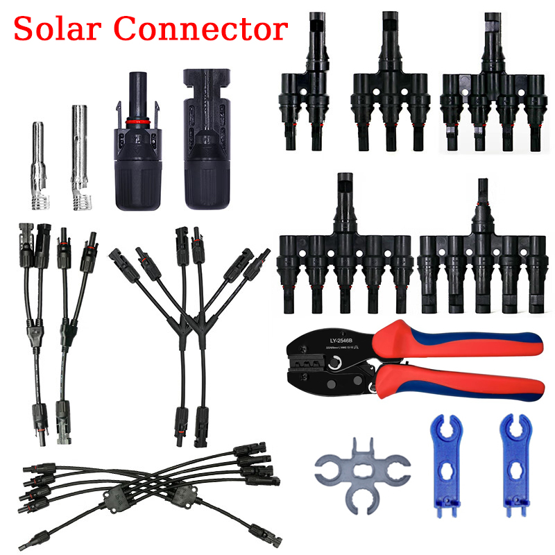 Solar PV Connector 1000V 30A T Type Y Type Connector IP67 Male to ...