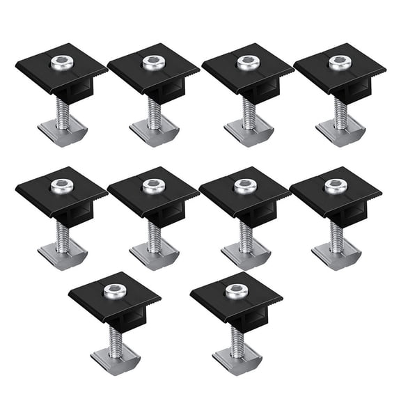 Solar Panel Adjustable Bracket Clamp Wide Photovoltaic Support Fixing PV End Clamps Mounting 30mm/35mm