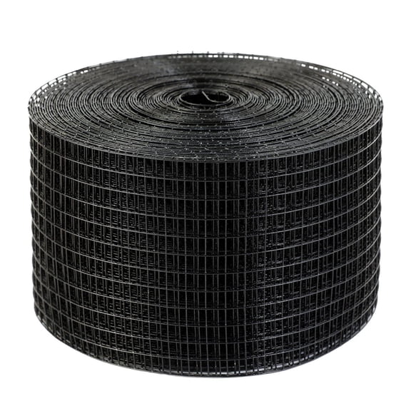 Solar Panel Bird Guard 8 inch x 100ft, Critter Guard Roll Kit with Fasteners, PVC Coated Steel Mesh, 1/2 inch Wire Roll - Solar Panel Protection