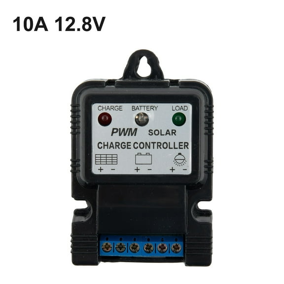 Solar Panel Charge Controller Regulator PWM Battery Charger 6V 12V Power Range Plastic Material Overload Protection