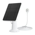 thumbnail image 1 of Solar Panel Charger Compatible with Arlo Pro 5S/Pro 4/Pro 3/Ultra 2 & Ultra Cameras – 9ft Cable IP65 Waterproof Power Supply for Continuous Charging, Adjustable Mount Included, 1 of 8