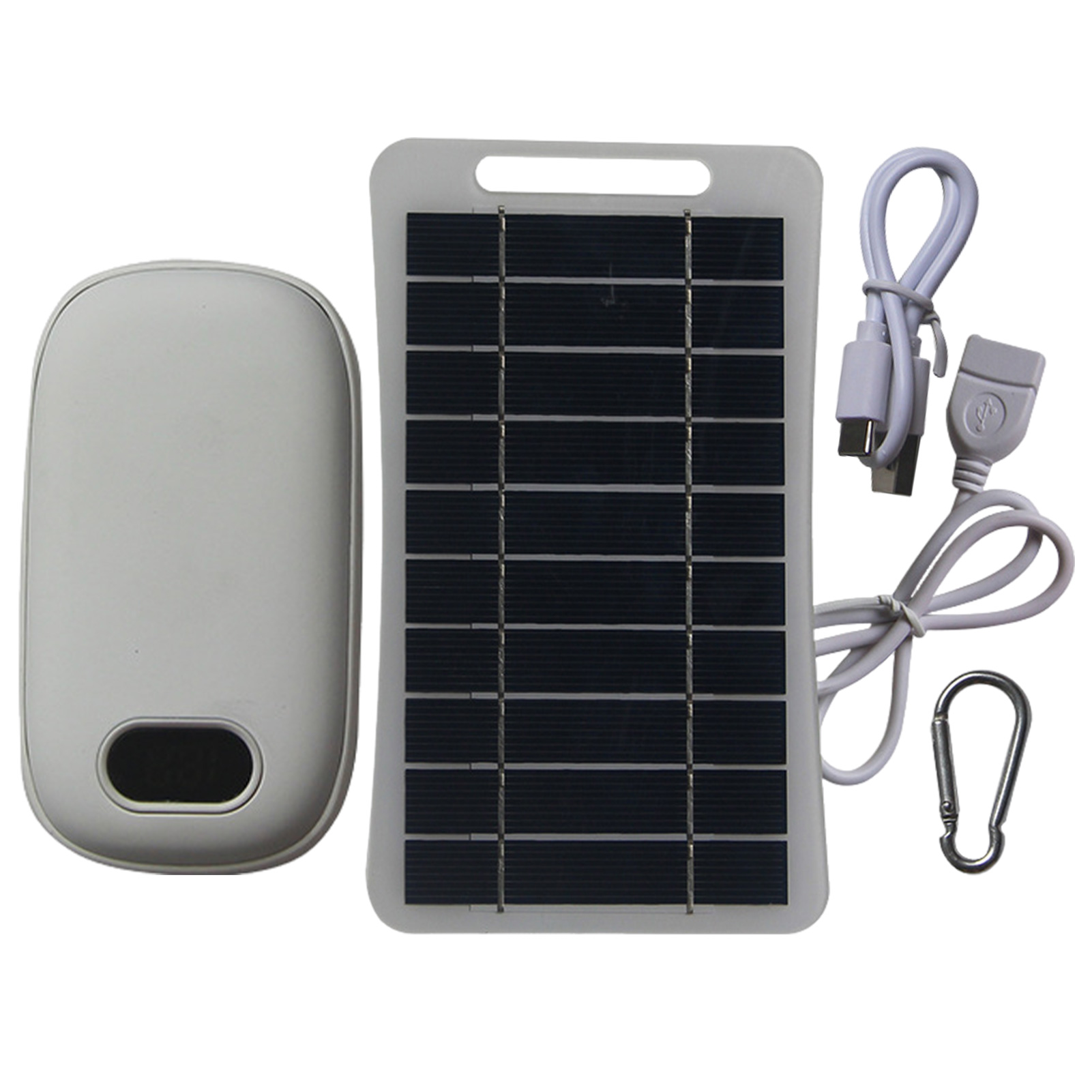 AITOCO Solar Panel Charger, Portable Solar Panel Generator, USB Solar Battery Charger With Hand Warmer