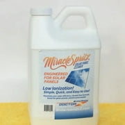 Miracle Spritz Solar Panel Cleaner - 64oz High-Efficiency Formula, Streak-Free, Protective Finish, Easy-to-Use, Cleans at Least 3800 ft