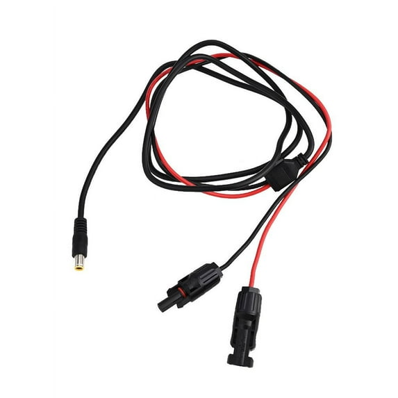 Solar Panel Connector To Dc 8mm Adapter Cable Compatible with Solar Connector