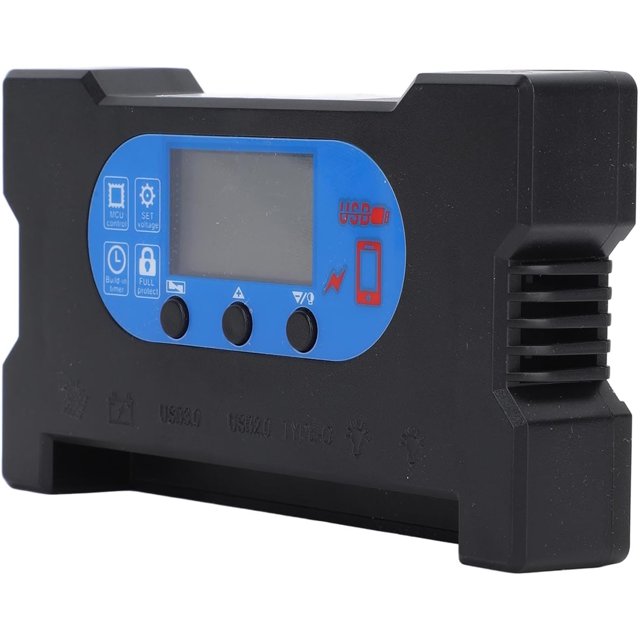Solar Panel Controller, Fast Charging Type C Dc Multiple Protection