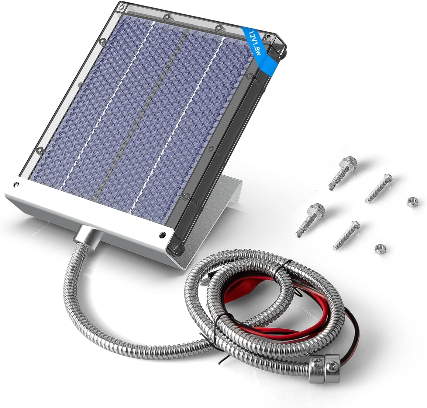 Solar Panel for Deer Feeder 12V Waterproof Outdoor Small Solar Battery