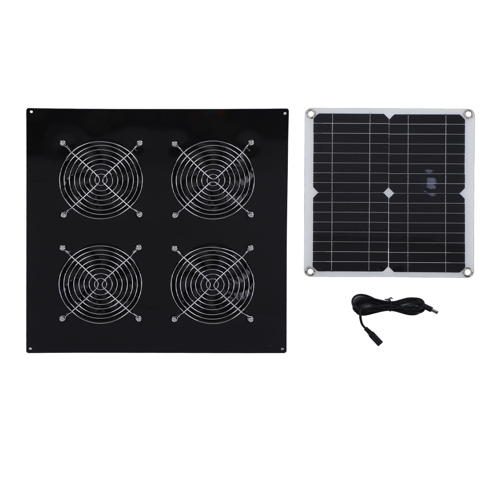 Solar Panel Exhaust Fan Kit 12W IP65 Weatherproof Excellent Ventilation