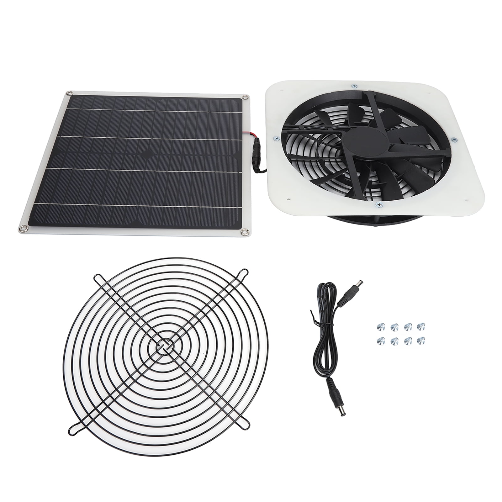 Solar Panel Fan Kit Solar Exhaust Fan 100W Solar Powered Panel with