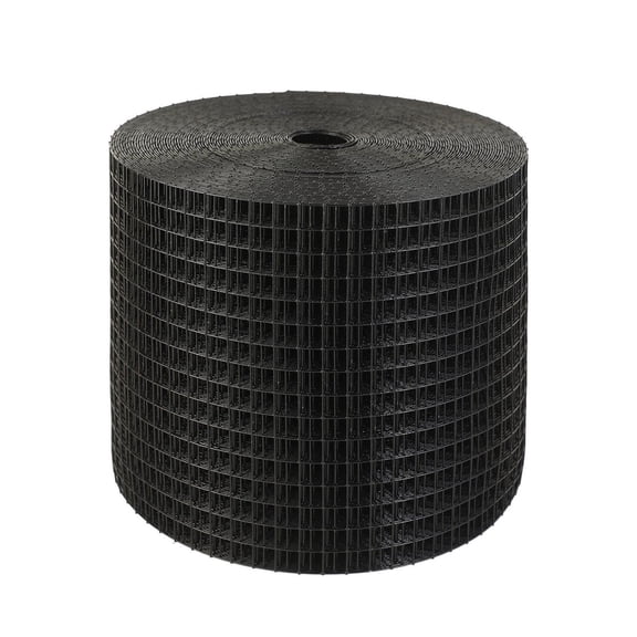 Solar Panel Guard 6 inch x 100ft, Critter Guard Roll Kit with Fasteners, Rust-Proof PVC Coated Wire Mesh, 1/2 inch Grid - Solar Panel Protection