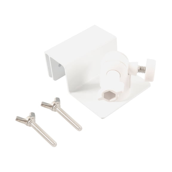 Solar Panel Gutter Mount with Adapter Adjustable Solar Bracket Easy Install Solar Mounting for Rings & Other Panels