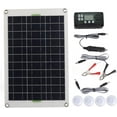 Solar Panel Kit 50 Watt, Waterproof 50W Solar Panel Charger