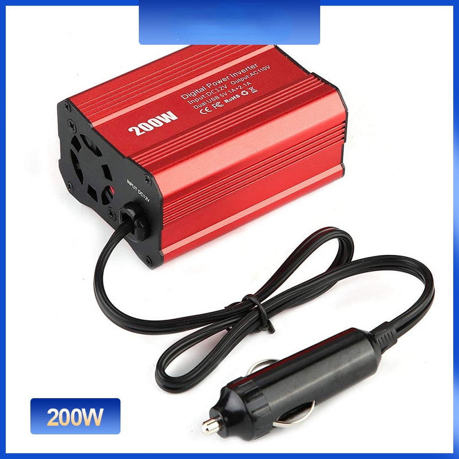 Solar Panel Kit Complete 200W Car Power Inverter 12V 220V and AC 110v