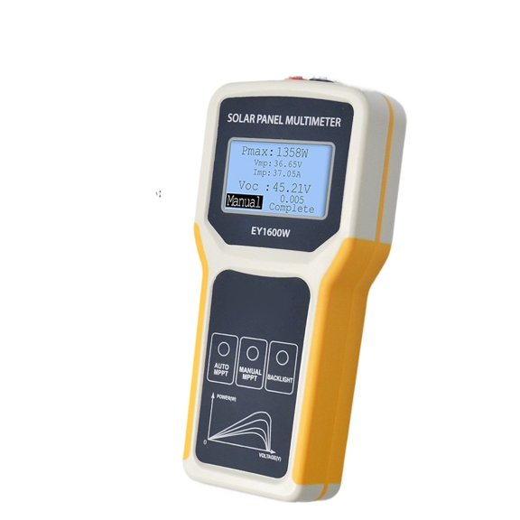 Solar Panel MPPT Tester 1600W, Portable Photoic Multimeter ,Solar Testing Tool