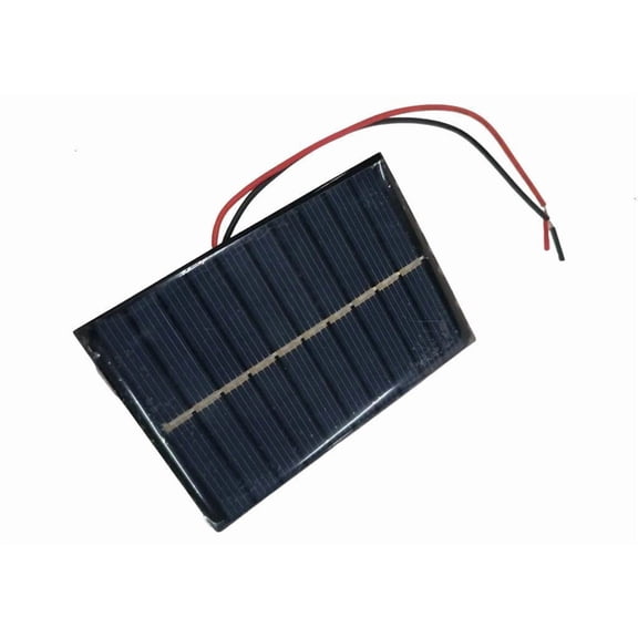 Solar Panel Module 6V Polysilicon with Long Cable Solar Flashlights Module for Outdoor Solar Charging & Flashlights