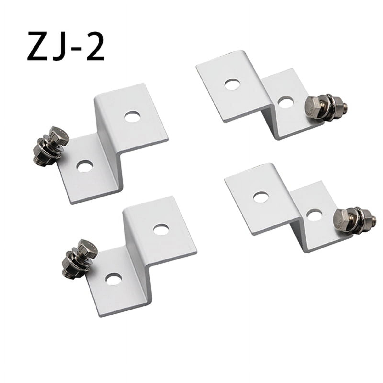 Solar Panel Mount Solar Panel Mount Rack Z Bracket RV Roof Boat Kit ...