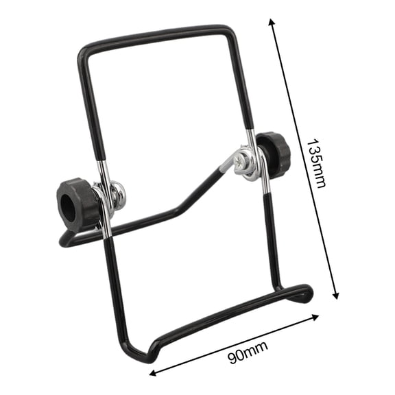 Solar Panel Mounting Bracket Stand Adjustable Tilt Support Holder Foldable Metal Rack Kit Outdoor Mount System for RV Roof Panels 2 Pack Black(S)