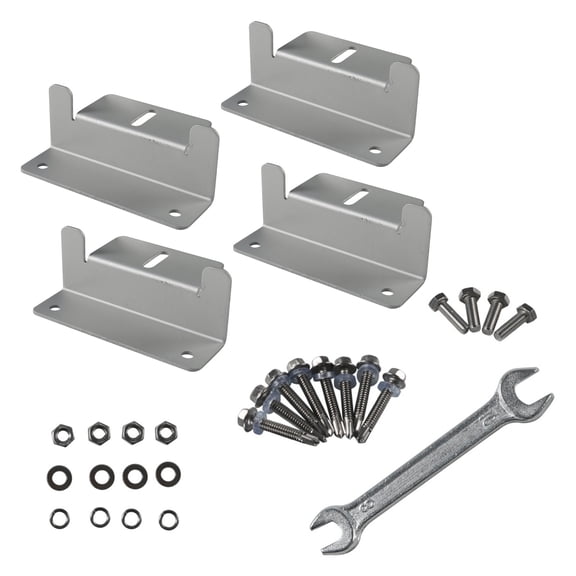 Solar Panel Mounting Brackets Easy Install Professional Roof Panels Bracket for Ship Trailers Motorhomes