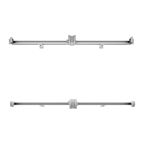Solar Panel Mounting Brackets Set - Complete Roof Installation Kit for Asphalt, Tile, Metal Roofs