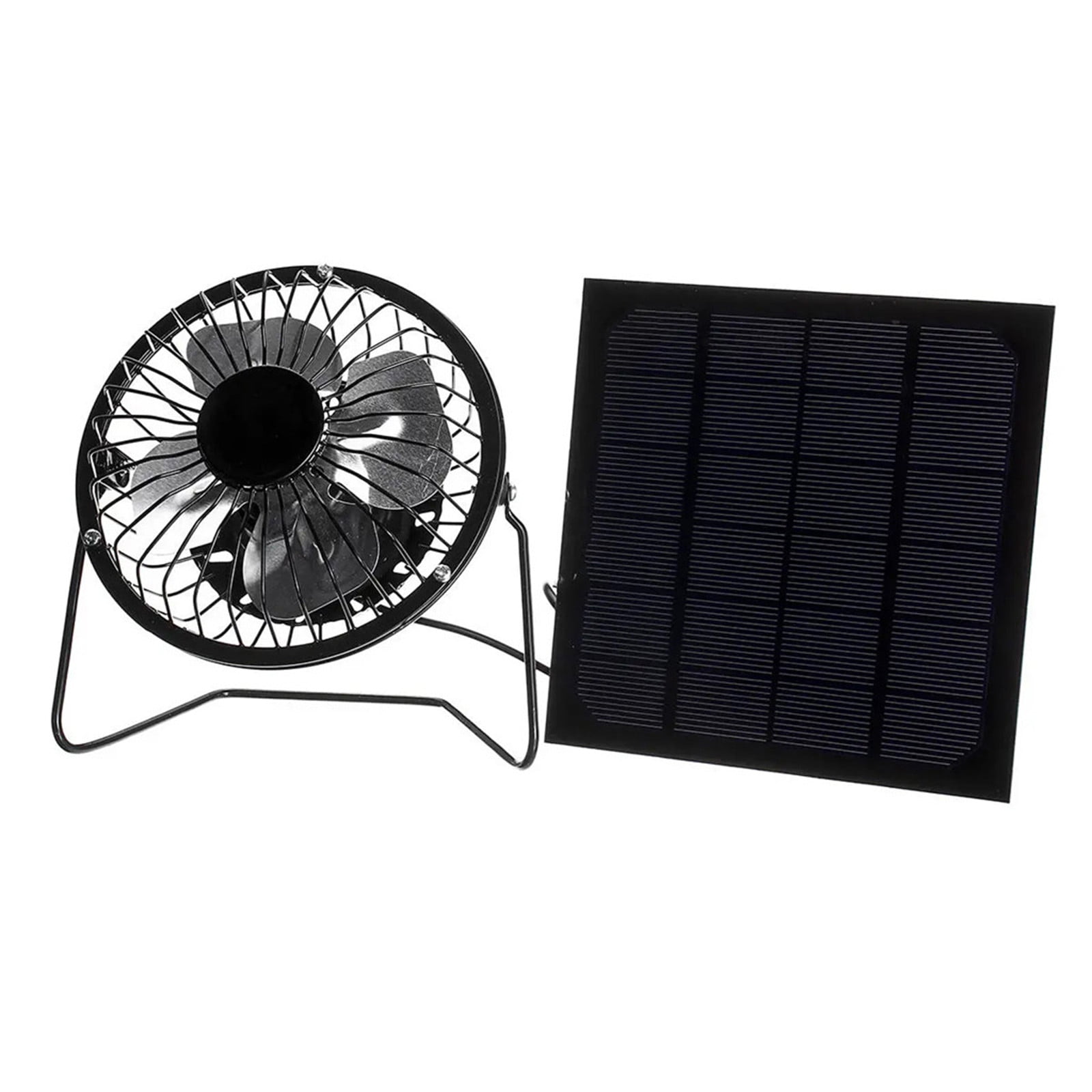 Solar Panel Powered Fan,Mini Ventilator,Exhaust Fan For Greenhouse Motorhome House Chicken House Outdoor Ventilation Equipment Ventilator For Pet