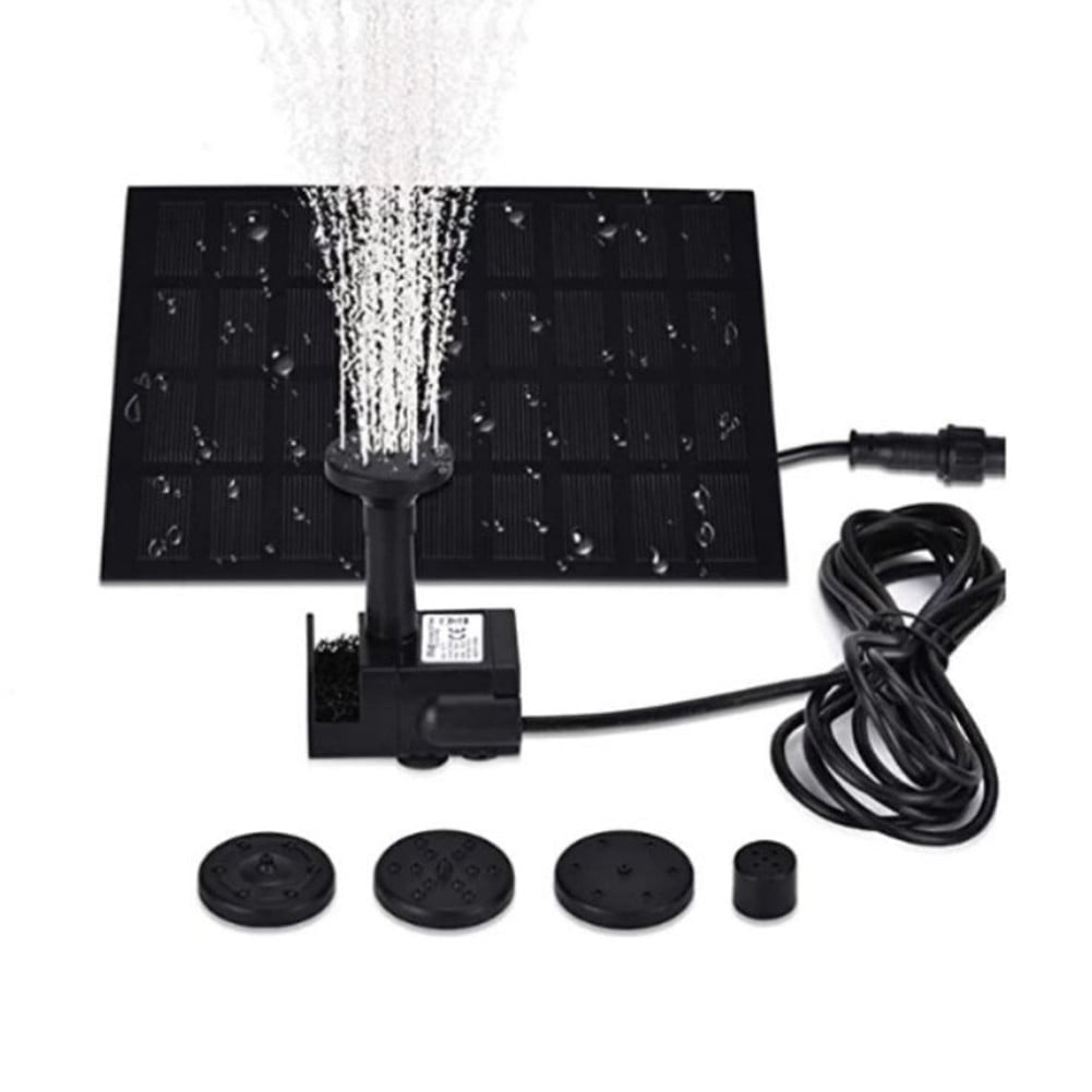 Solar Panel Powered Water Feature Pump Garden Pool Pond Aquarium