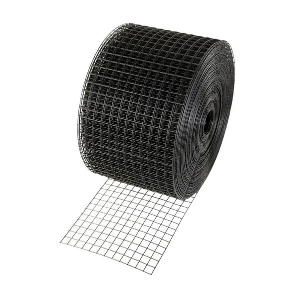 Solar Panel Protection Mesh 8 Inches x 100 Feet, Bird and Critter Deterrent with 70 Steel Fasteners, PVC Coated Anti Rust Wire Fence for Panels