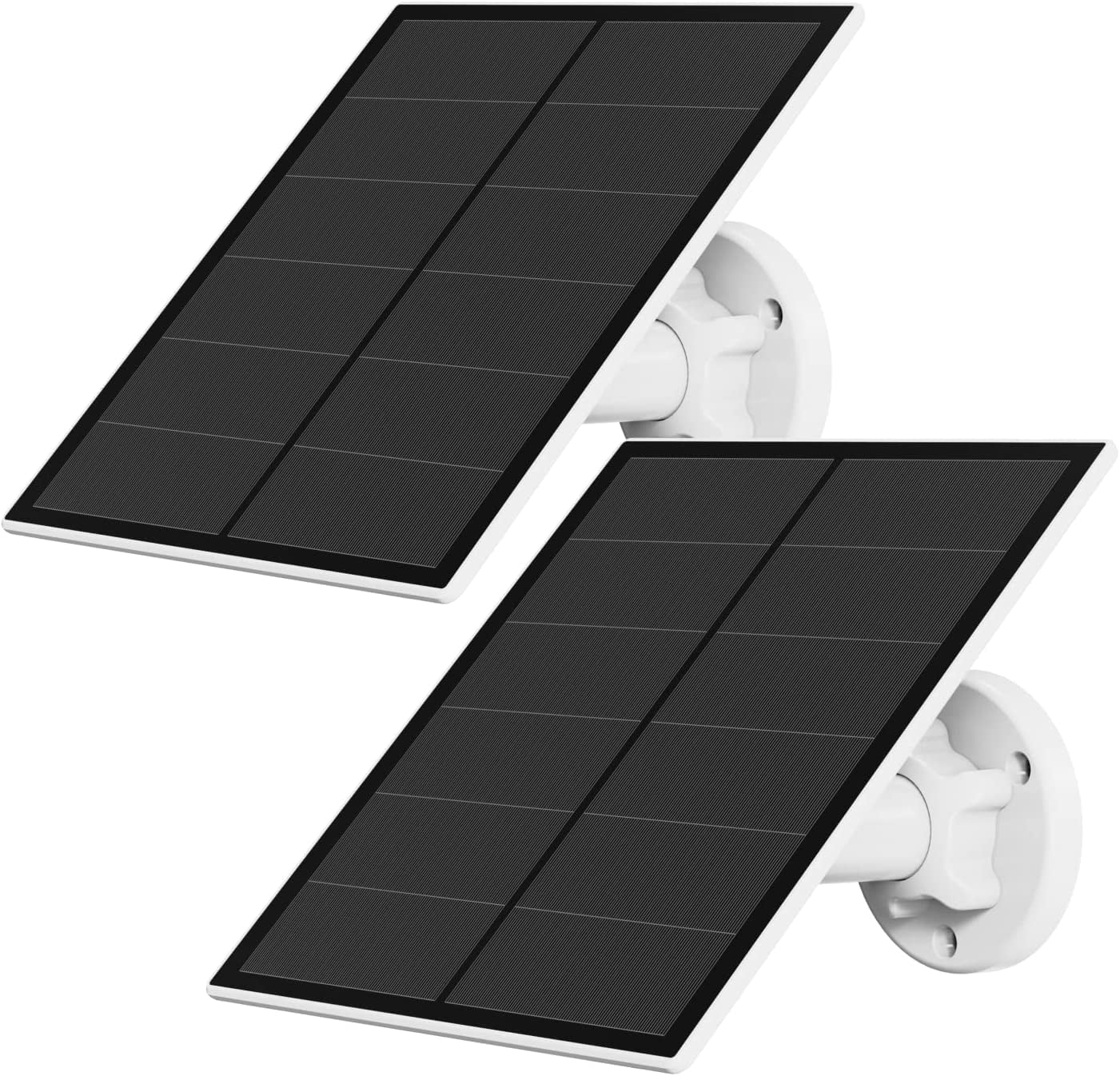 Solar Panel for Security Camera, 5W USB Solar Panel for Micro USB and ...