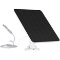 Solar Panel for Security Camera, 6W USB Solar Panel Compatible with DC