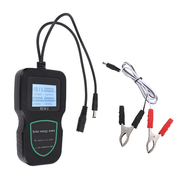 Solar Panel Smart Tester Auto/Manual MPPT Photovoltaic Panel Multimeter Testing Power Solar Panel Smart Tester