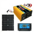 Solar Panel System 20W Charger with USB Inverter Kit for Mobile Phones