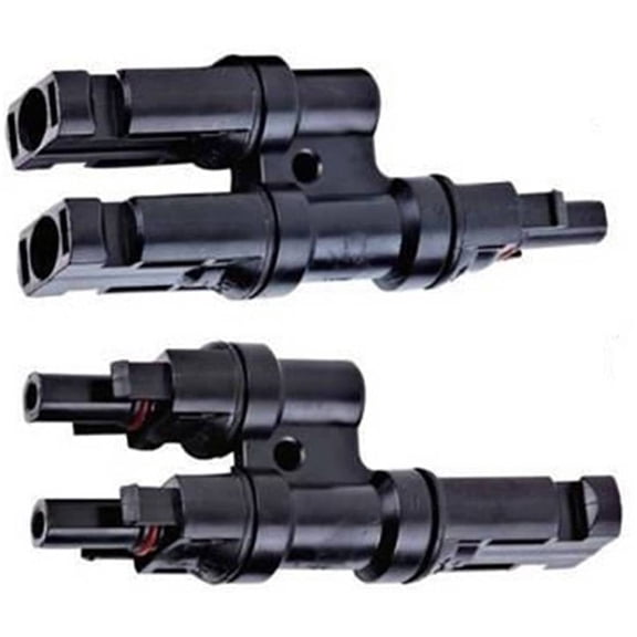 Solar Panel T Y-Branch Connectors Cable Splitter Coupler