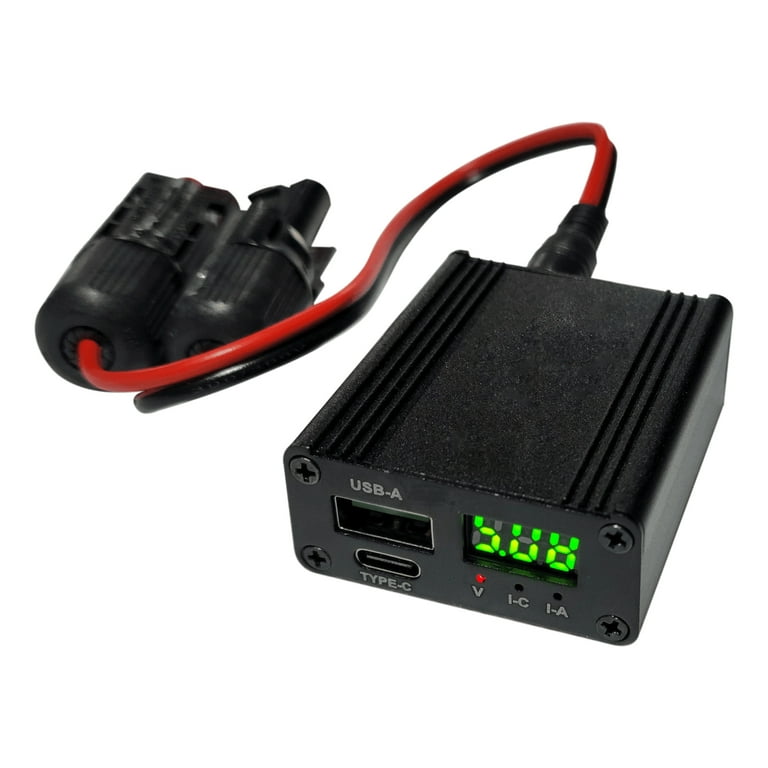 Solar Panel USB-C PD Adapter, 100W Output, for fast Power Delivery - Main Image