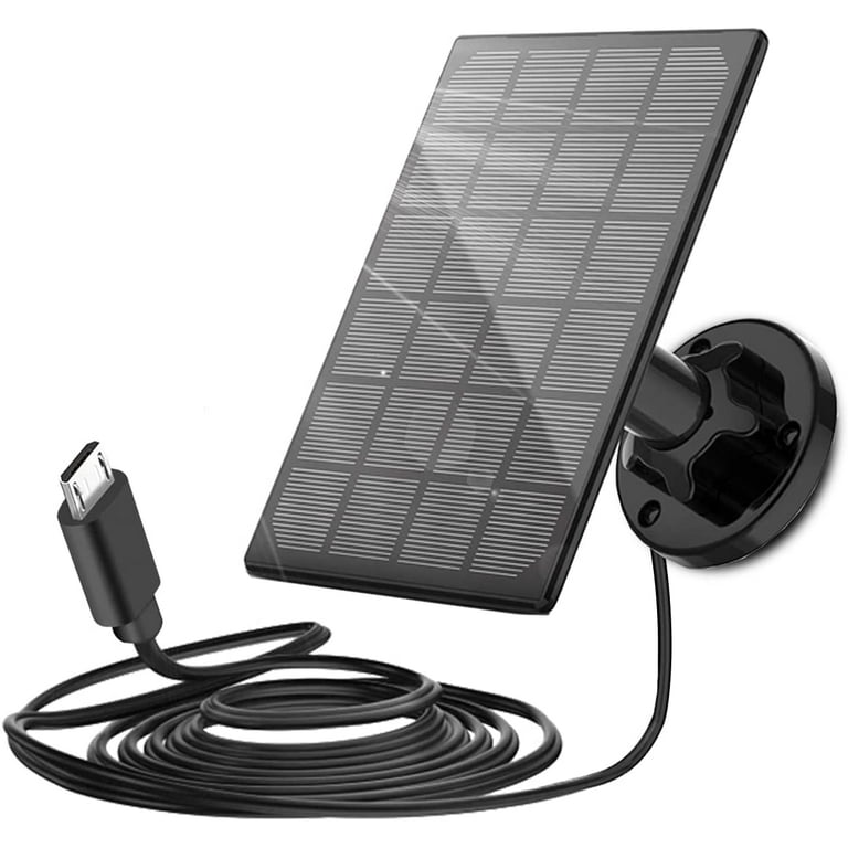 Solar Panel for Wireless Outdoor Solar Powered Security Camera