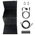 thumbnail image 1 of Solar Panels Charger,DFITO 200W Camping Solar Panel, Dual USB(5V/2A Overall), IPX4 Waterproof for Camping, Hiking, Backpacking, 1 of 9