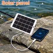 Solar Panels , Portable Solar Panel With USB Output, Lightweight Portable Solar Panel Solar Panel For Power Bank, Phone, Outdoor Camping Hiking Emergency, Portable Backup Power
