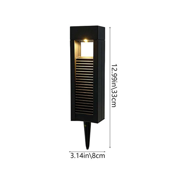 Solar Pathway Garden Stake Lights,Modern Solar Path Lights Outdoor Waterproof,Wireless Outdoor Walkway Light Path Lights for Yard Lawn,Perfect Solar Lights for Backyard,Driveway,Pathway