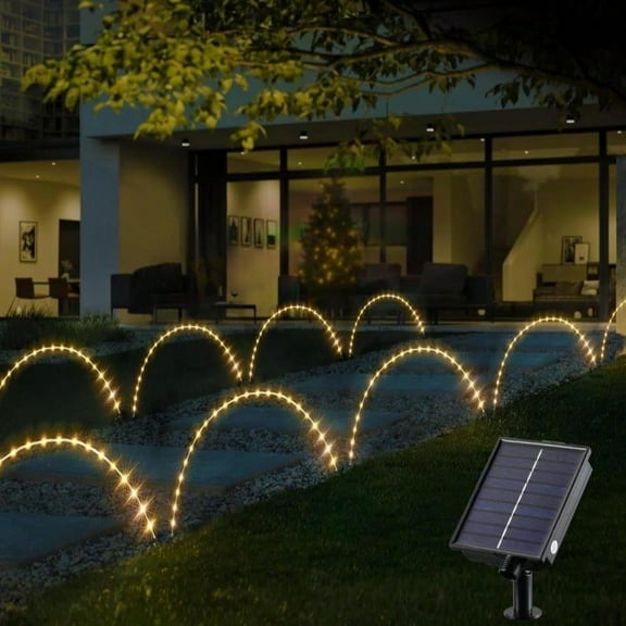 Solar Pathway Lights Outdoor,5 Pack Solar Garden Lights Landscape Lights Walkway Lights For Lawn Holiday Outside Yard Garden Decor (Warm White)