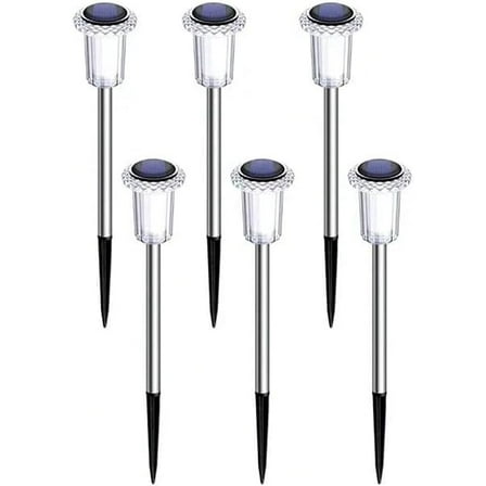 Solar Pathway Lights Outdoor – Waterproof Warm White LED Landscape Lighting for Yard, Garden, Driveway, Walkway, Patio, Lawn, Path (6)