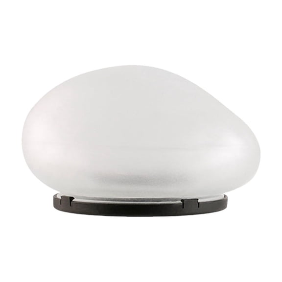 Solar Pebble Ground Lights – Waterproof Outdoor Landscape Lighting, Energy-Efficient Garden Pathway Lamps with Built-in Sensor, Durable for All Seasons, Easy Tool-Free Installation White A