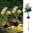 thumbnail image 1 of Solar Peony Simulation Flower Lamp - Waterproof Outdoor Garden Decoration with Smart Light Control, Bright LED Lighting, and Durable Battery for Enhanced Ambience in Patios and Landscaped Areas, 1 of 6