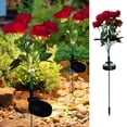 thumbnail image 1 of Solar Peony Simulation Flower Lamp - Waterproof Outdoor Garden Decoration with Smart Light Control, Bright LED Lighting, and Durable Battery for Enhanced Ambience in Patios and Landscaped Areas, 1 of 7
