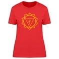 thumbnail image 1 of Solar Plexus Chakra T-Shirt Women -Image by Shutterstock, Female x-Large, 1 of 2