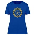 thumbnail image 1 of Solar Plexus Chakra T-Shirt Women -Image by Shutterstock, Female x-Large, 1 of 2