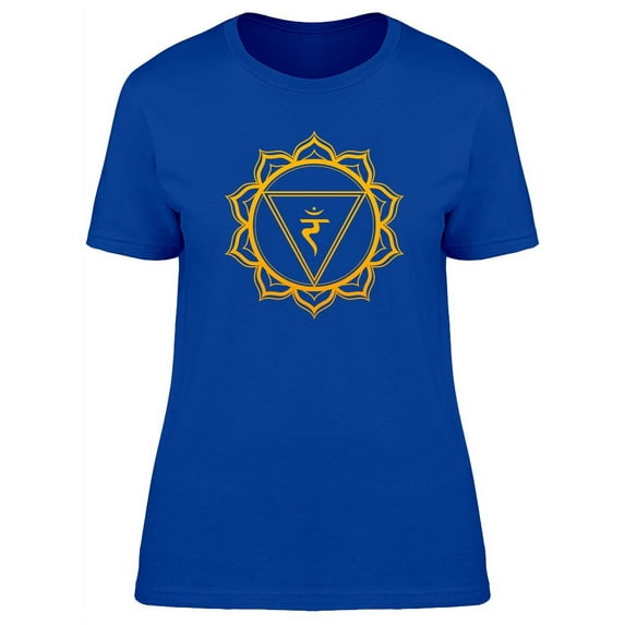 Solar Plexus Chakra T-Shirt Women -Image by Shutterstock, Female x-Large