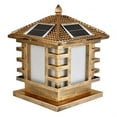 thumbnail image 1 of Solar Pole Headlight Outdoor, LED Solar Torch Light Gate Pole Light Fence Courtyard Wall Light Automatically Turn On When It Is Dark ,Saving Energy, 1 of 7