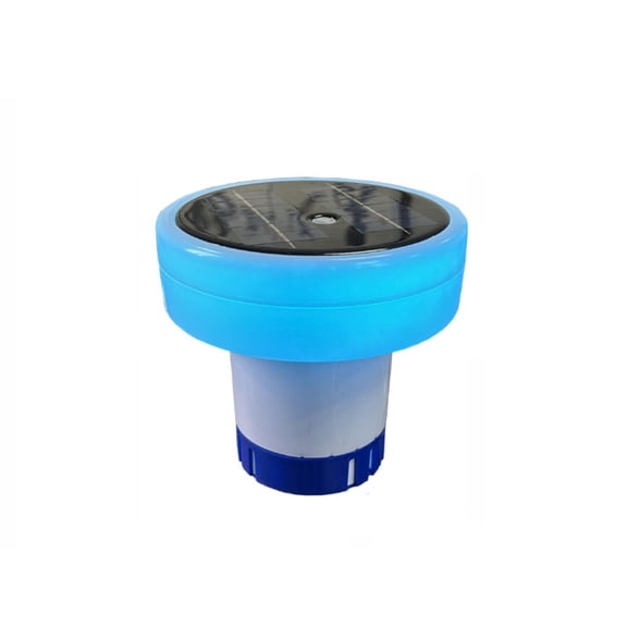 Solar Pool Chlorinator, Solar Powered, 1 Piece Disinfection Box, for Inground Above Ground Pools Backyard Ponds Automatic Chemical Dispensing Water Disinfection